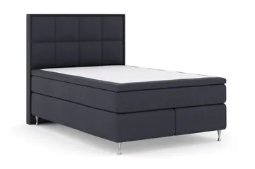 Select No 4 Komplett Sängpaket 140x200 Fast/Medium - Blå/Silver - Möbler - Sovrum - Sängar - Komplett Sängpaket