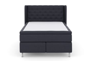 Select No 4 Komplett Sängpaket 160x200 Fast - Blå/Metall - Möbler - Sovrum - Sängar - Komplett Sängpaket
