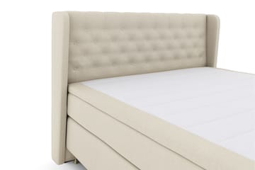Select No 4 Komplett Sängpaket 160x200 Fast/Medium - Beige/Guld - Möbler - Sovrum - Sängar - Komplett Sängpaket