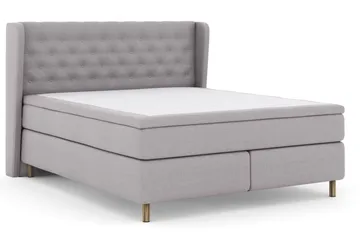 Select No 4 Komplett Sängpaket 160x200 Medium - Ljusgrå/Koppar - Möbler - Sovrum - Sängar - Komplett Sängpaket