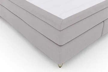 Select No 4 Komplett Sängpaket 180x200 Fast/Medium - Ljusgrå/Metall V-form - Möbler - Sovrum - Sängar - Komplett Sängpaket