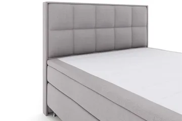 Select No 4 Komplett Sängpaket 180x200 Medium - Ljusgrå/Silver - Möbler - Sovrum - Sängar - Komplett Sängpaket