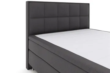 Select No 4 Komplett Sängpaket 180x200 Medium - Mörkgrå/Silver - Möbler - Sovrum - Sängar - Komplett Sängpaket