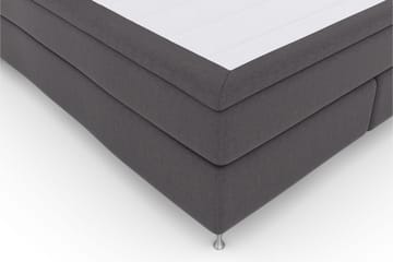 Select No 4 Komplett Sängpaket 180x200 Medium - Mörkgrå/Silver - Möbler - Sovrum - Sängar - Komplett Sängpaket