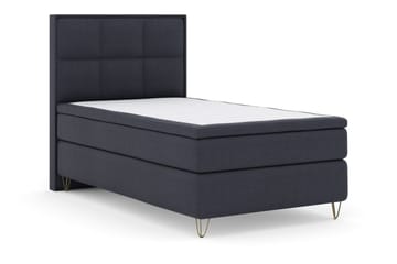 Select No 5 Komplett Sängpaket 120x200 Medium Latex - Blå/Metall V-form - Möbler - Sovrum - Sängar - Komplett Sängpaket
