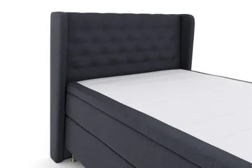Select No 5 Komplett Sängpaket 140x200 Fast/Medium Latex - Blå/Guld - Möbler - Sovrum - Sängar - Komplett Sängpaket