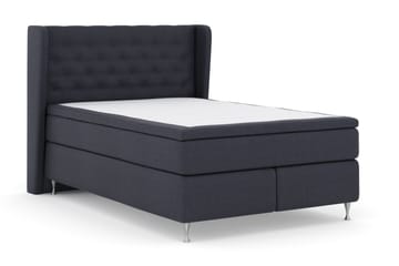 Select No 5 Komplett Sängpaket 140x200 Fast/Medium Latex - Blå/Silver - Möbler - Sovrum - Sängar - Komplett Sängpaket