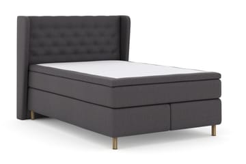 Select No 5 Komplett Sängpaket 140x200 Fast/Medium Latex - Mörkgrå/Koppar - Möbler - Sovrum - Sängar - Komplett Sängpaket