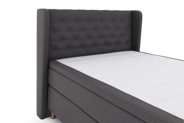 Select No 5 Komplett Sängpaket 140x200 Fast/Medium Latex - Mörkgrå/Koppar - Möbler - Sovrum - Sängar - Komplett Sängpaket
