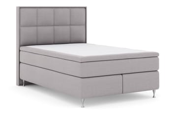 Select No 5 Komplett Sängpaket 140x200 Medium Watergel - Ljusgrå/Silver - Möbler - Sovrum - Sängar - Komplett Sängpaket