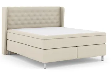 Select No 5 Komplett Sängpaket 180x200 Fast/Medium Latex - Beige/Metall - Möbler - Sovrum - Sängar - Komplett Sängpaket