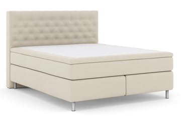 Select No 5 Komplett Sängpaket 180x200 Medium Latex - Beige/Metall - Möbler - Sovrum - Sängar - Komplett Sängpaket