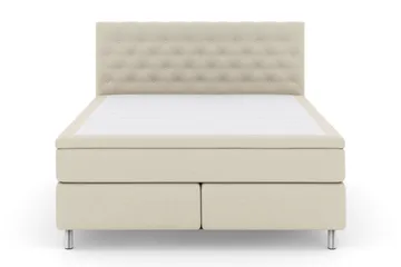 Select No 5 Komplett Sängpaket 210x210 Fast Watergel - Beige/Metall - Möbler - Sovrum - Sängar - Komplett Sängpaket
