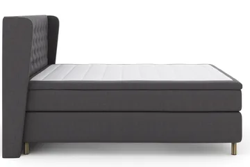 Select No 5 Komplett Sängpaket 210x210 Fast/Medium Watergel - Mörkgrå/Koppar - Möbler - Sovrum - Sängar - Komplett Sängpaket