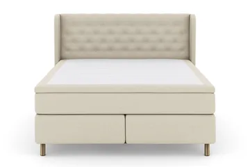 Select No 5 Komplett Sängpaket 210x210 Medium Watergel - Beige/Koppar - Möbler - Sovrum - Sängar - Komplett Sängpaket