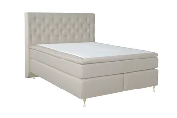 Select No 5 Kontinentalsäng 180x200 Fast Latex - Beige/Guld - Möbler - Sovrum - Sängar - Kontinentalsängar