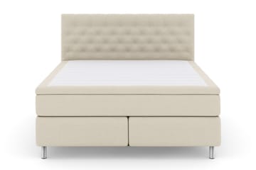 Select No 5 Kontinentalsäng 180x200 Fast/Medium Watergel - Beige/Metall - Möbler - Sovrum - Sängar - Kontinentalsängar