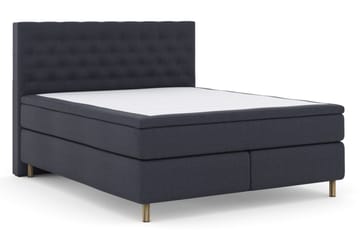 Select No 5 Kontinentalsäng 180x200 Fast/Medium Watergel - Blå/Koppar - Möbler - Sovrum - Sängar - Kontinentalsängar