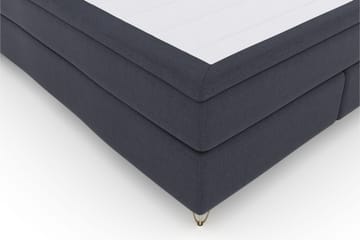 Select No 5 Kontinentalsäng 180x200 Medium Latex - Blå/Metall V-Form - Möbler - Sovrum - Sängar - Kontinentalsängar