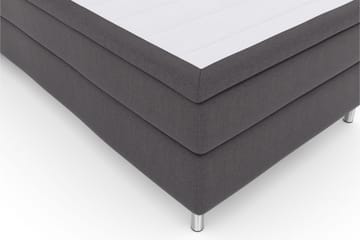 Select No 6 Komplett Sängpaket 120x200 Fast Latex/Memory - Mörkgrå/Metall - Möbler - Sovrum - Sängar - Komplett Sängpaket