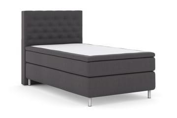 Select No 6 Komplett Sängpaket 120x200 Fast Latex/Memory - Mörkgrå/Metall - Möbler - Sovrum - Sängar - Komplett Sängpaket