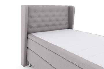 Select No 6 Komplett Sängpaket 120x200 Medium Watergel - Ljusgrå/Metall - Möbler - Sovrum - Sängar - Komplett Sängpaket