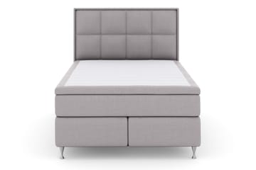 Select No 6 Komplett Sängpaket 140x200 Fast/Medium Watergel - Ljusgrå/Silver - Möbler - Sovrum - Sängar - Komplett Sängpaket