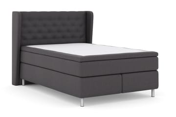 Select No 6 Komplett Sängpaket 140x200 Fast/Medium Watergel - Mörkgrå/Metall - Möbler - Sovrum - Sängar - Komplett Sängpaket