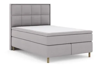 Select No 6 Komplett Sängpaket 140x200 F/M Latex/Memory - Ljusgrå/Koppar - Möbler - Sovrum - Sängar - Komplett Sängpaket