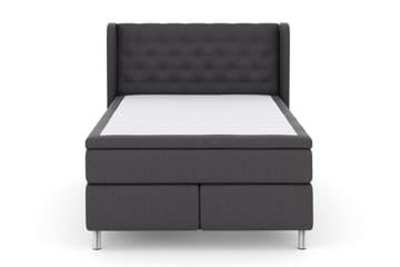 Select No 6 Komplett Sängpaket 140x200 F/M Memory/Pocket - Mörkgrå/Metall - Möbler - Sovrum - Sängar - Komplett Sängpaket