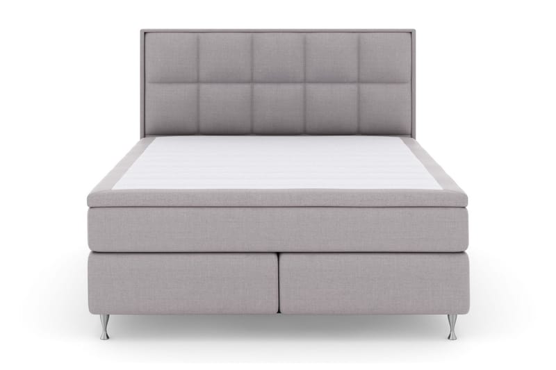 Select No 6 Komplett Sängpaket 160x200 Fast Watergel, Ljusgrå/Silver