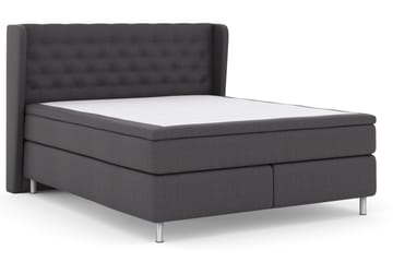 Select No 6 Komplett Sängpaket 160x200 Fast/Medium Watergel - Mörkgrå/Metall - Möbler - Sovrum - Sängar - Komplett Sängpaket