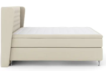 Select No 6 Komplett Sängpaket 210x210 Fast Watergel - Beige/Silver - Möbler - Sovrum - Sängar - Komplett Sängpaket