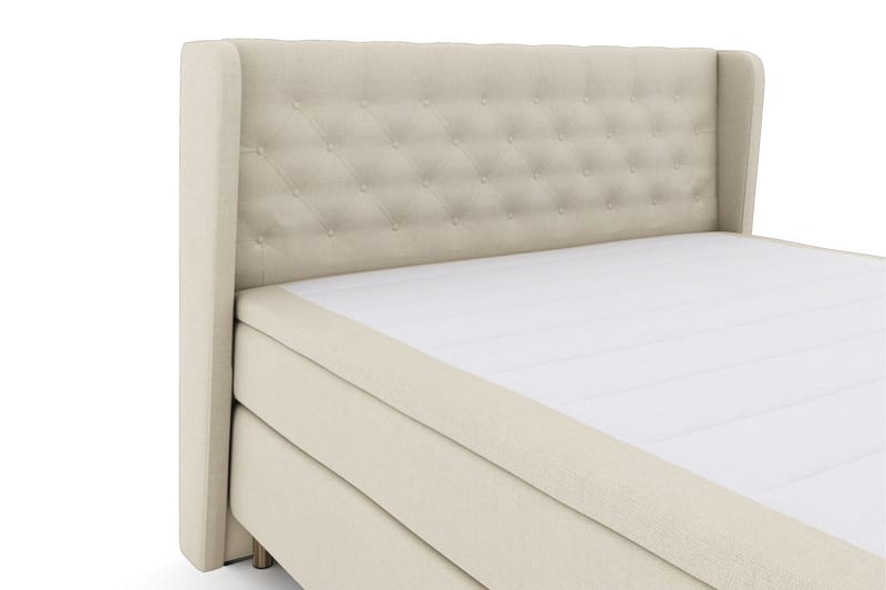 Select No 6 Komplett Sängpaket 210x210 Medium Memory/Pocket - Beige/Koppar - Möbler - Sovrum - Sängar - Komplett Sängpaket
