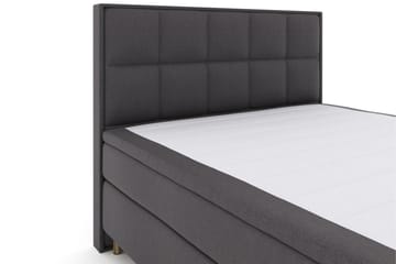Select No 6 Komplett Sängpaket 210x210 Medium Watergel - Mörkgrå/Koppar - Möbler - Sovrum - Sängar - Komplett Sängpaket