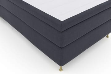 Select No 6 Kontinentalsäng 120x200 Medium Memory/Pocket - Blå/Guld - Möbler - Sovrum - Sängar - Kontinentalsängar