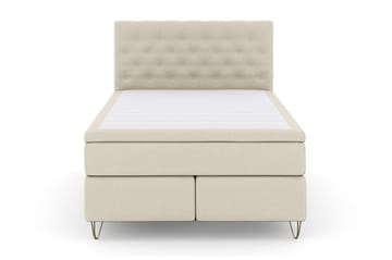 V-formade Metallben - Beige