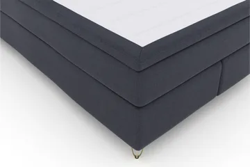 Select No 6 Kontinentalsäng 160x200 Medium Latex/Memory - Blå/Metall V-Form - Möbler - Sovrum - Sängar - Kontinentalsängar