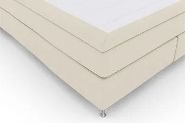 Select No 6 Kontinentalsäng 180x200 Fast Memory/Pocket - Beige/Silver - Möbler - Sovrum - Sängar - Kontinentalsängar