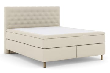 Select No 6 Kontinentalsäng 210x210 Fast Memory/Pocket - Beige/Koppar - Möbler - Sovrum - Sängar - Kontinentalsängar