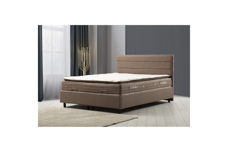 Selora Sängpaket Ramsäng 160x200 cm - Brun - Möbler - Sovrum - Sängar - Komplett Sängpaket
