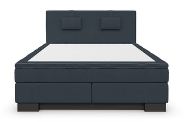 SINNEBO Kontinentalsäng - Sängpaket 160 Mörkblå