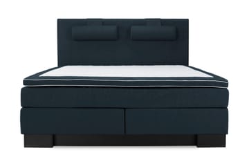 SINNEBO Kontinentalsäng - Sängpaket 180 Mörkblå