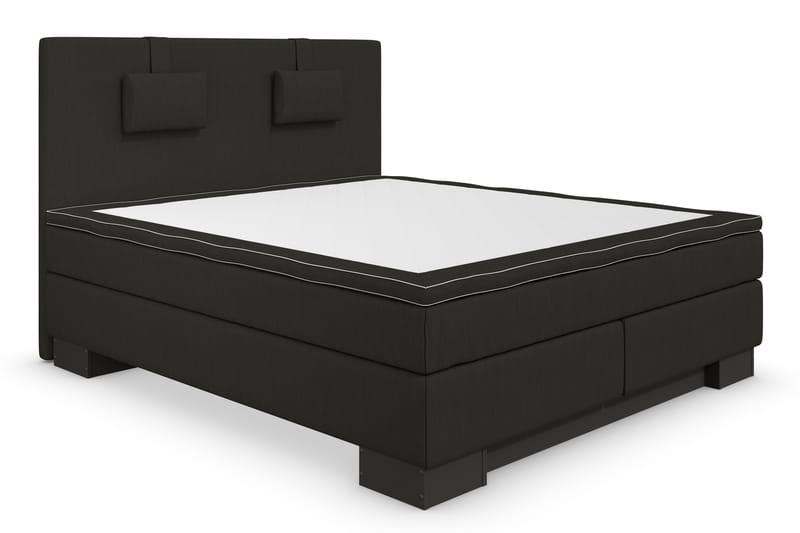 SINNEBO Sängpaket 180x210 Svart - Kontinentalsängar - Komplett Sängpaket