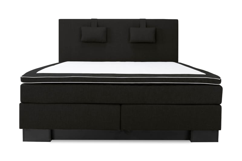 SINNEBO Sängpaket 180x210 Svart - Kontinentalsängar - Komplett Sängpaket