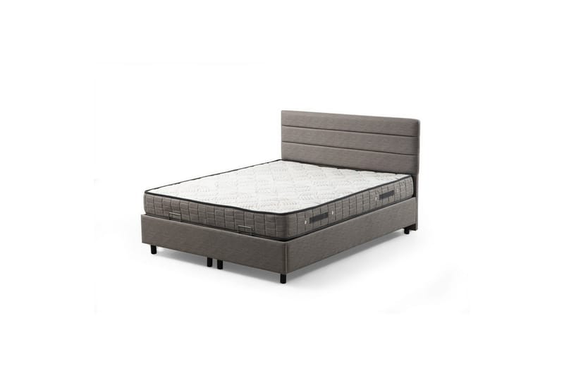 Sonyi Komplett Sängpaket 140x200 cm - Ljusgrå - Möbler - Sovrum - Sängar - Komplett Sängpaket