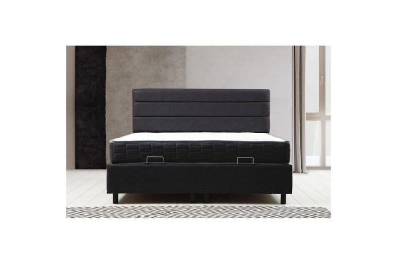 Sonyi Komplett Sängpaket 160x200 cm - Antracit - Möbler - Sovrum - Sängar - Komplett Sängpaket