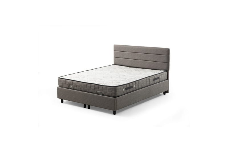 Sonyi Komplett Sängpaket 160x200 cm - Ljusgrå - Möbler - Sovrum - Sängar - Komplett Sängpaket
