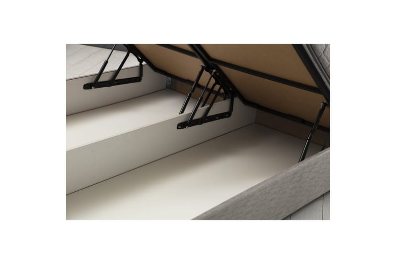 Sonyi Komplett Sängpaket 90x190 cm - Ljusgrå - Möbler - Sovrum - Sängar - Komplett Sängpaket