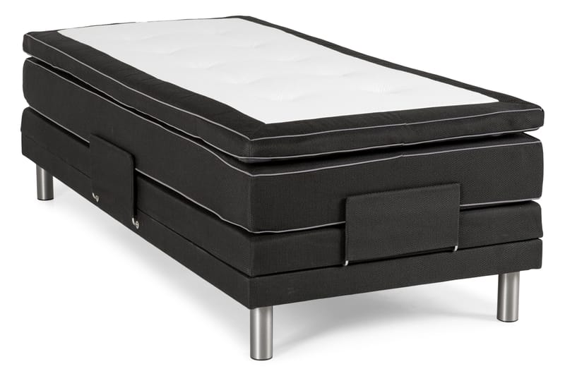 Detroit Ställbar Säng 90x200 cm Höj och sänkbar - Svart - Möbler - Sovrum - Sängar - Ställbara sängar